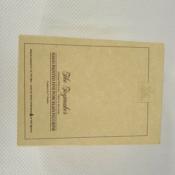 Hallmark Gold Crown Collectible Santa The Toymaker Fine Porcelain Figure 1988 - Picture 8 of 8